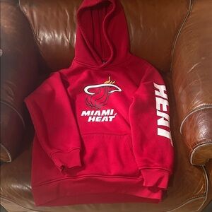 NBA Miami Heat Red Hoodie